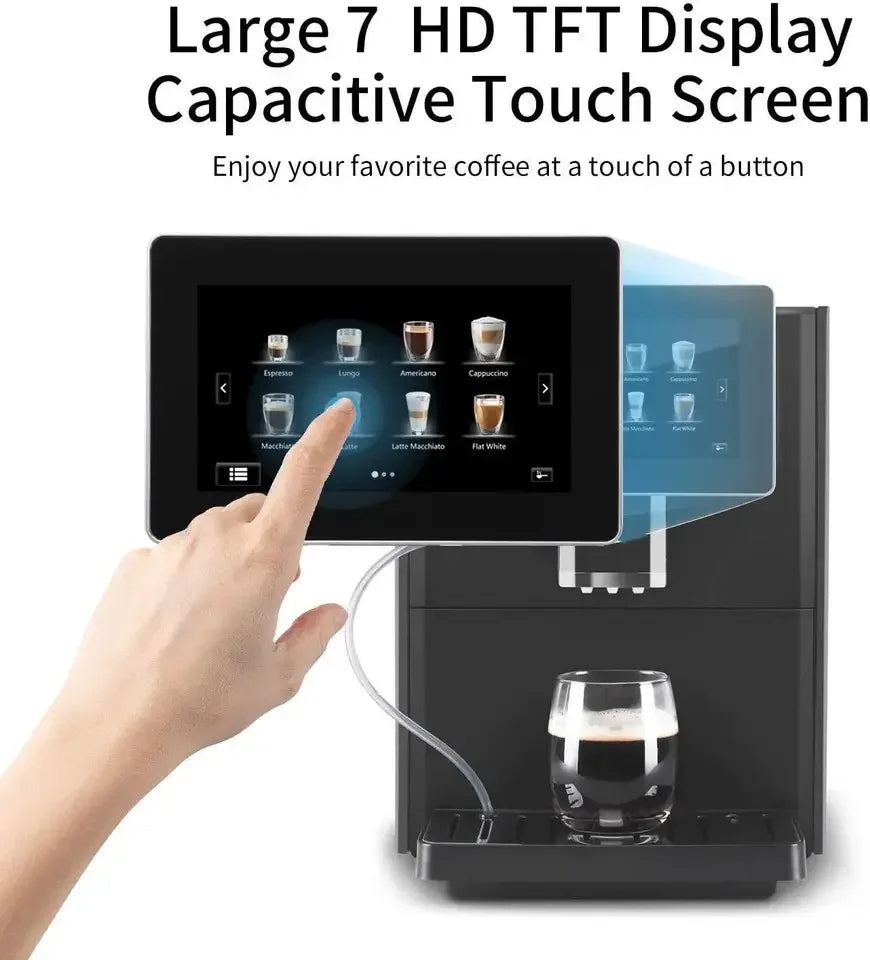 ☕ Machine à Café Automatique Premium – Édition Écran Tactile